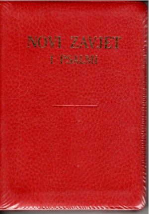 Novi zavjet i Psalmi (luksuzni eko kožni uvez sa zlatnim obrubom)